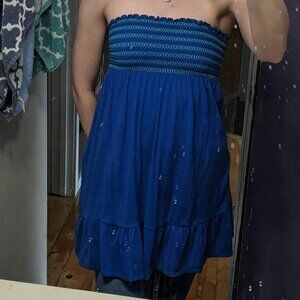 Kirra medium sleeveless tube top dress cover up